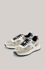 Mazzolina Hanna Trainers in Dark Blue/Beige