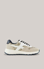 Mazzolina Hanna Trainers in Dark Blue/Beige