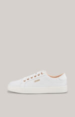 Tinta Coralie Leather Trainers in White