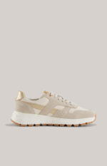 Specchio Misto Hanna Trainers in Beige/Gold