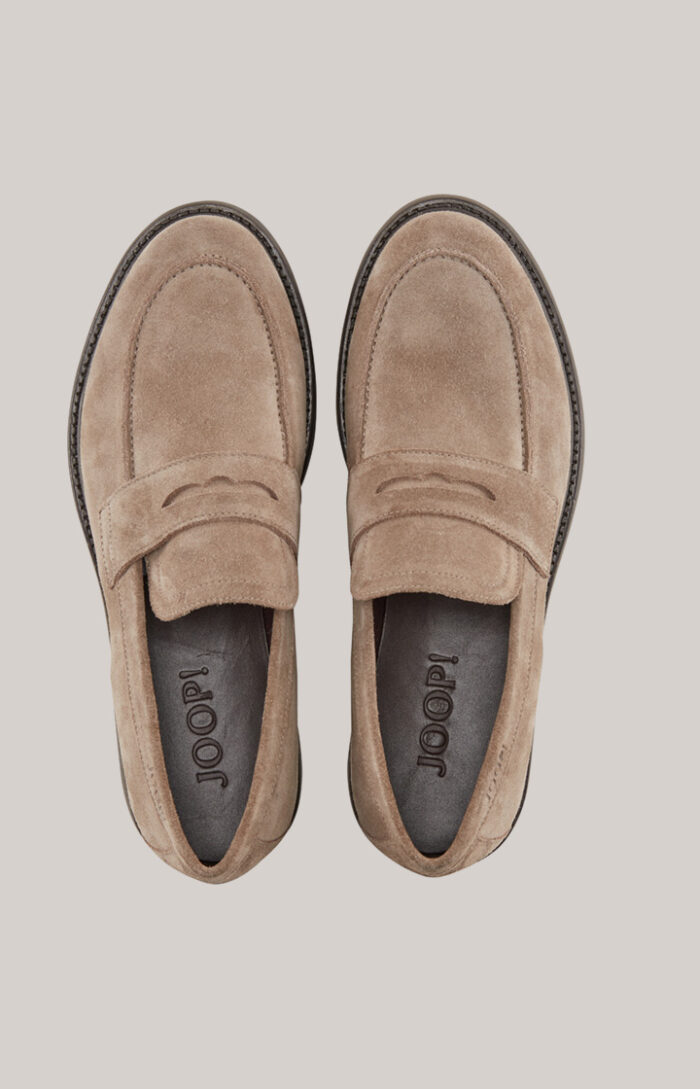 Stampa Fine Thales Loafers in Taupe