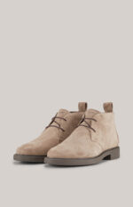 Stampa Fine Thales Low Boots in Taupe
