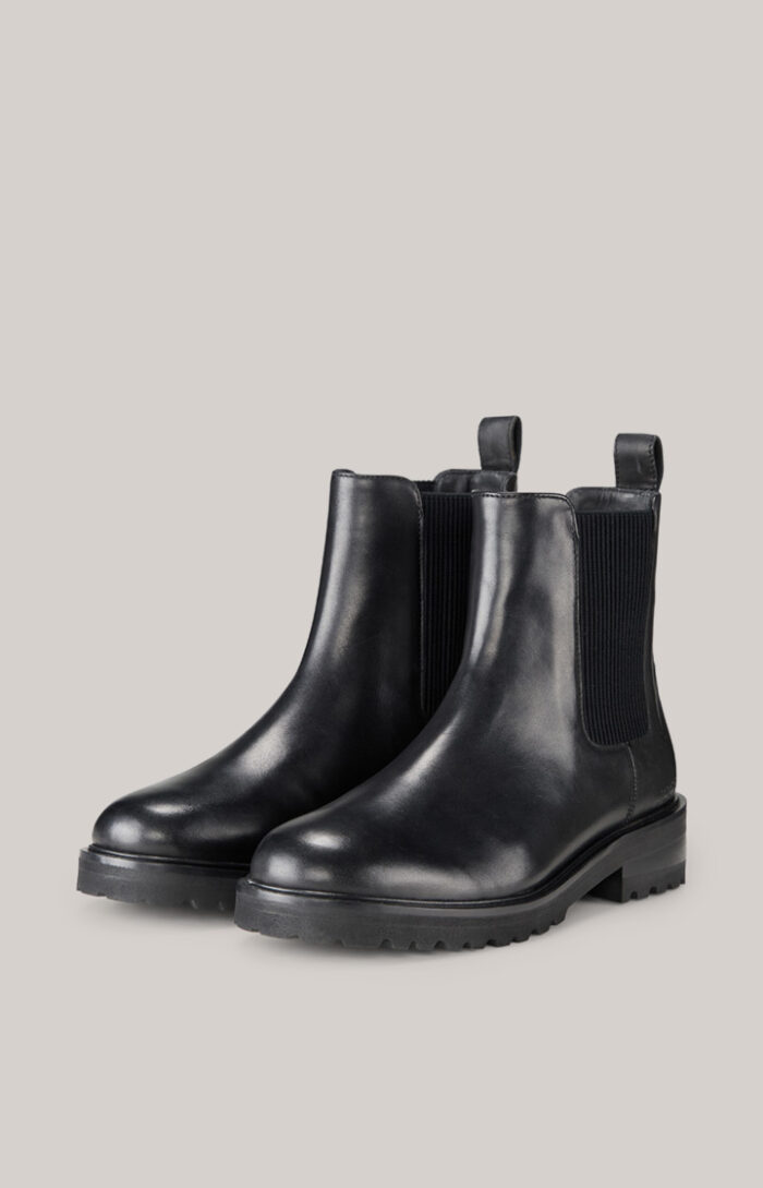 Unico Maria Chelsea Boots in Black