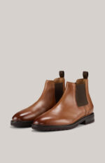 Pero Danilo Chelsea Boots in Cognac