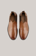 Pero Danilo Chelsea Boots in Dark Brown