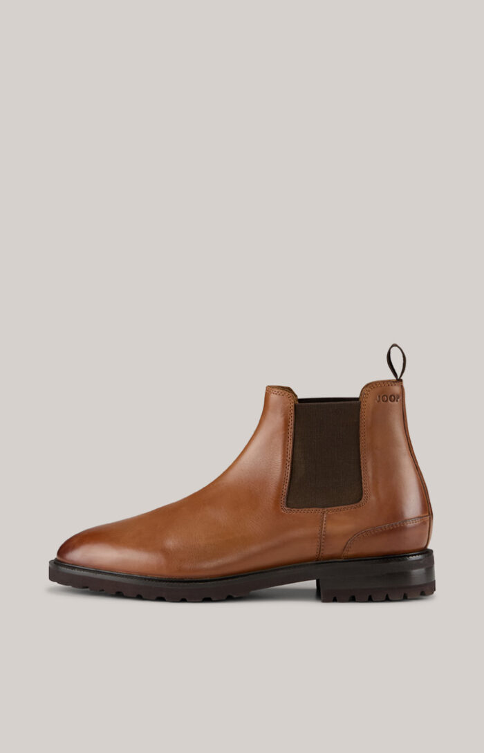 Pero Danilo Chelsea Boots in Dark Brown