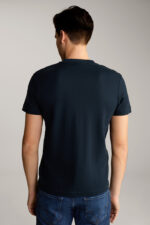 Brandon T-shirt in Textured Navy