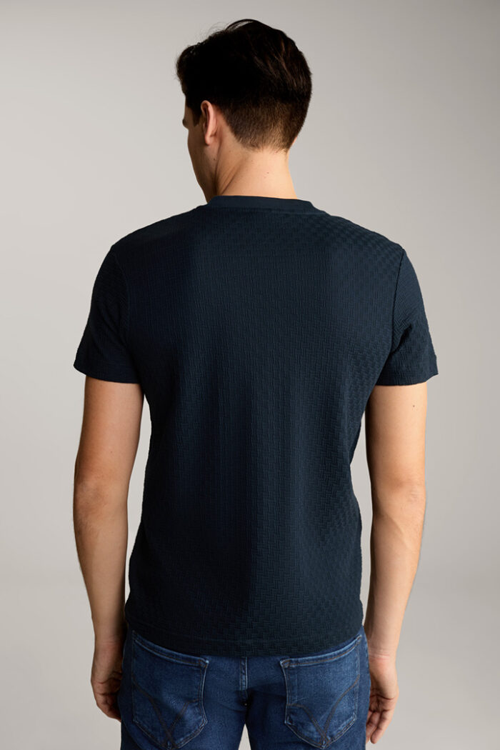 Brandon T-shirt in Textured Navy