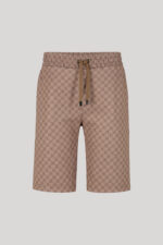 Basil Cornflower Shorts in Light Brown