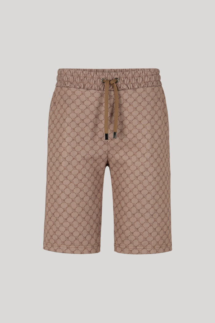 Basil Cornflower Shorts in Light Brown