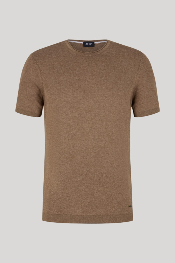 Marosor Knitted Shirt in Brown