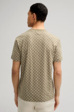 Cornflower Pepe T-shirt in Olive/Off-white