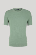 Valdro Knitted Shirt in Light Green