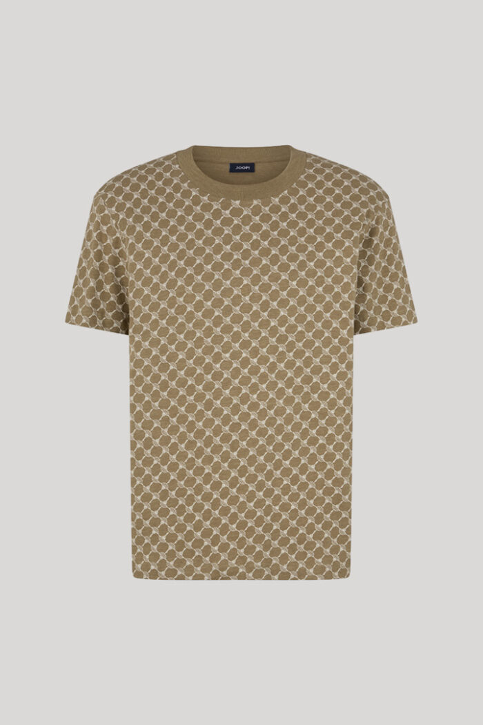 Cornflower Pepe T-shirt in Olive/Off-white