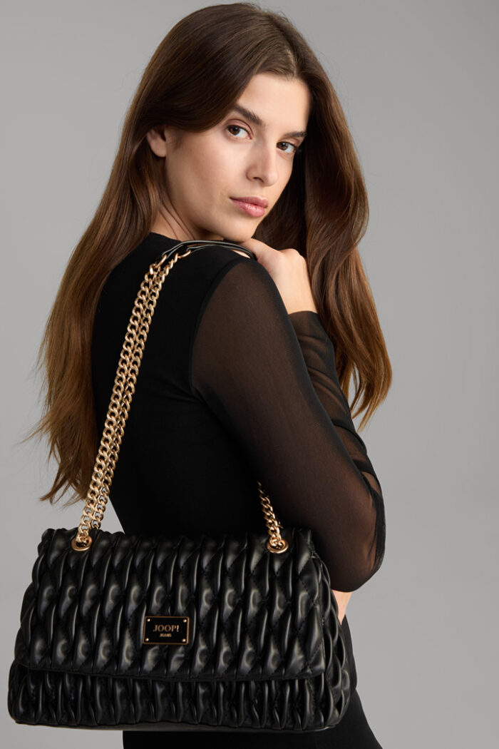 Ruga Emma Shoulder Bag in Black