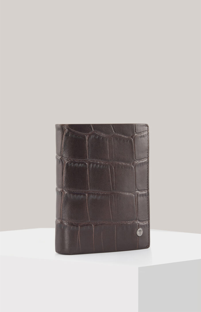 Fano Ladon Wallet in Dark Brown
