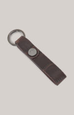 Fano Zethos Key Ring in Dark Brown