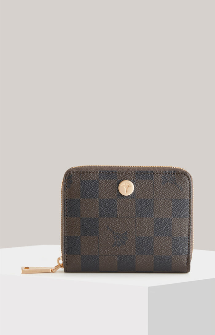 Cortina Piazza Nisa Wallet in Dark Brown