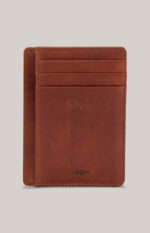 Loreto Itys Card Holder in Cognac Brown